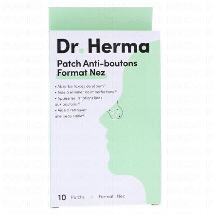 DR. HERMA Patch Anti-Boutons Format Nez x10 3