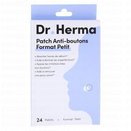 DR. HERMA Patch Anti-Boutons Format Petit x24 patchs 3
