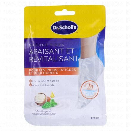 DR.SCHOLL'S Masque Pieds Apaisant et Revitalisant