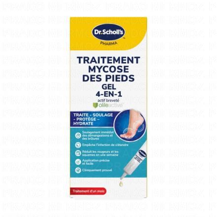 DR.SCHOLL'S Traitement Mycose Des Pieds 4en1 10ml