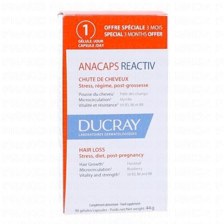 DUCRAY ANACAPS Reactiv (3x30 capsules)