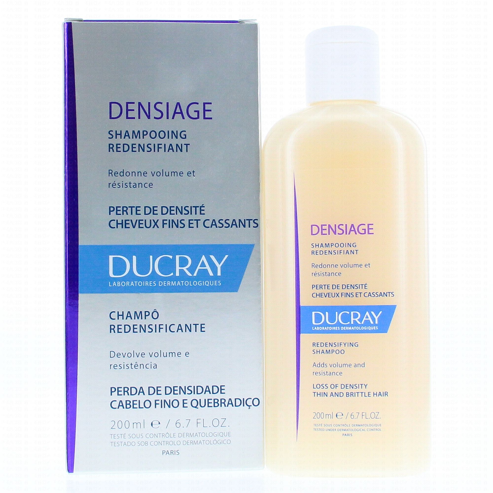 DUCRAY Densiage Shampooing redensifiant flacon 200ml Parapharmacie