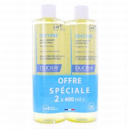 DUCRAY Dexyane Huile lavante protectrice lot de 2