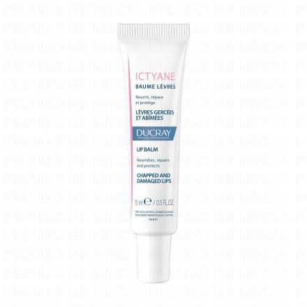 DUCRAY Ictyane baume lèvres tube 15ml