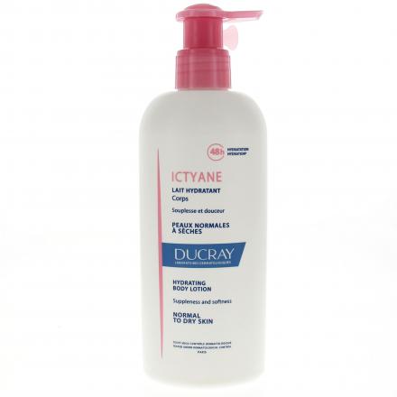 DUCRAY Ictyane lait hydratant (flacon pompe 400ml)