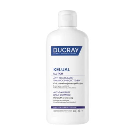 DUCRAY Kelual Elution - Shampooing quotidien Anti-pelliculaire (400ml)