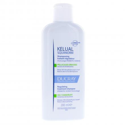 DUCRAY Kelual Squanorm Shampooing pellicules grasses (flacon 200ml)