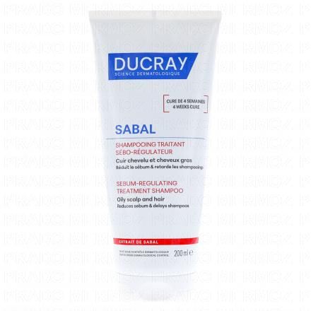 DUCRAY Sabal - Shampooing traitant sébo-régulateur 200ml