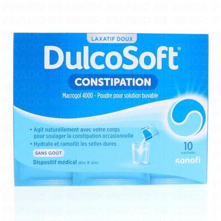 DULCOSOFT Constipation Laxatif doux Boîte de 10 sachets 3