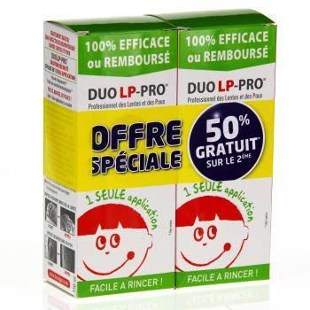 DUO L-P PRO Lotion poux et lentes lotion 150ml x 2