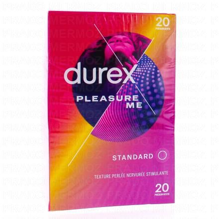 DUREX Pleasure Ultra - Préservatifs ultra Perlée (20 preservatifs)