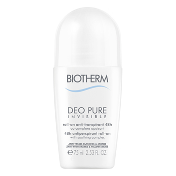BIOTHERM Deo Pure invisible roll'on anti-transpirant 48h