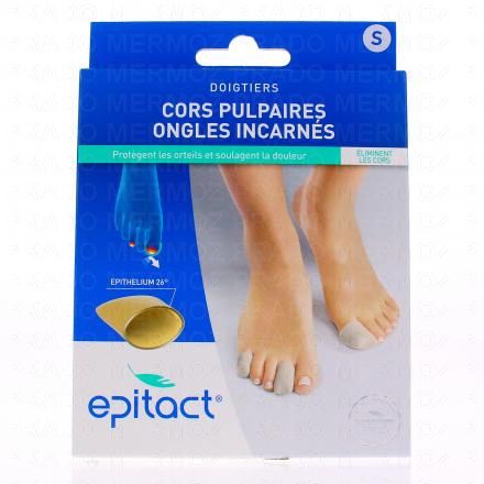 EPITACT Doigtiers cors pulpaires à l'epithelium 26 lot de 2 small