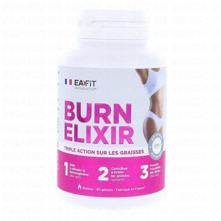 Burn Elixir Triple action sur les graisses pot de 90 gélules 2