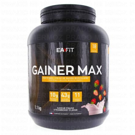 EAFIT Gainer Max fraise pot de 1.1 kg