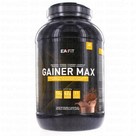 EAFIT Gainer max double chocolat 2,9kg