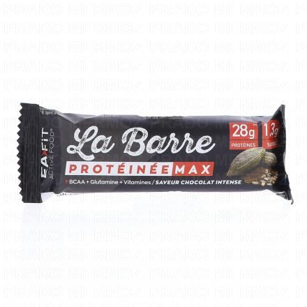 La barre protéinée max chocolat intense 60g 2