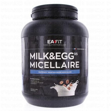 EAFIT Milk & Egg 95 saveur café pot de 750 gr