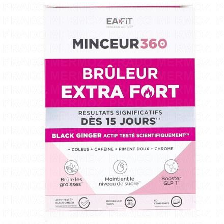 Minceur 360 Brûleur Extra Fort 60 comprimés