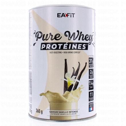 EAFIT Pure Whey Protéines Vanille Intense 360g