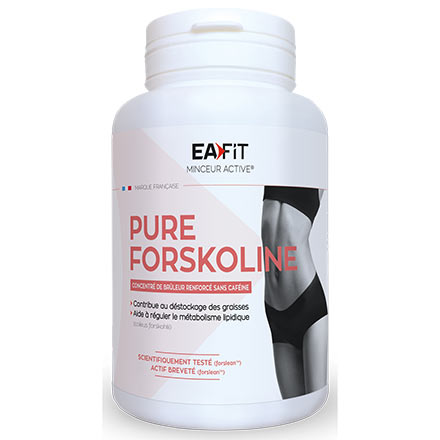 EAFIT Pure forskoline amincissement global silhouette pot de 60 gélules