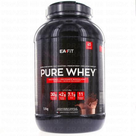 EAFIT Pure whey double chocolat 1.8kg