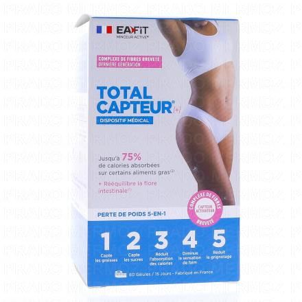 Total capteur perte de poids 5 en 1 boite de 60 gélules
