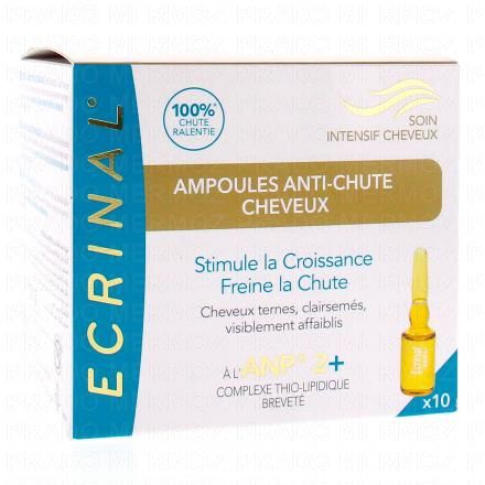 ECRINAL Anti chute cheveux x10 ampoules