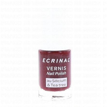 ECRINAL Vernis Silicium + Tea Tree 5 ml (rouge)