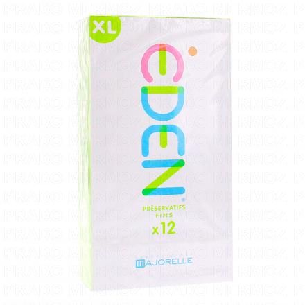 EDEN Préservatifs - fins (taille xl x12)