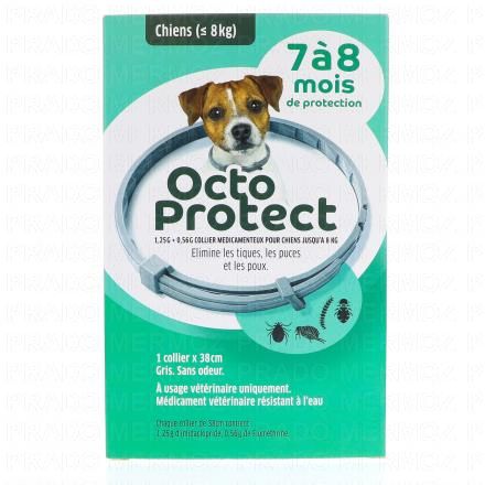ELANCO Octo Protect Collier Antiparasitaire Chien (- 8 kilos)