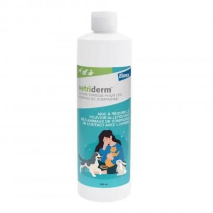 ELANCO Vetriderm - Lotion topique Anti Allergie Animaux de Compagnie 350ml