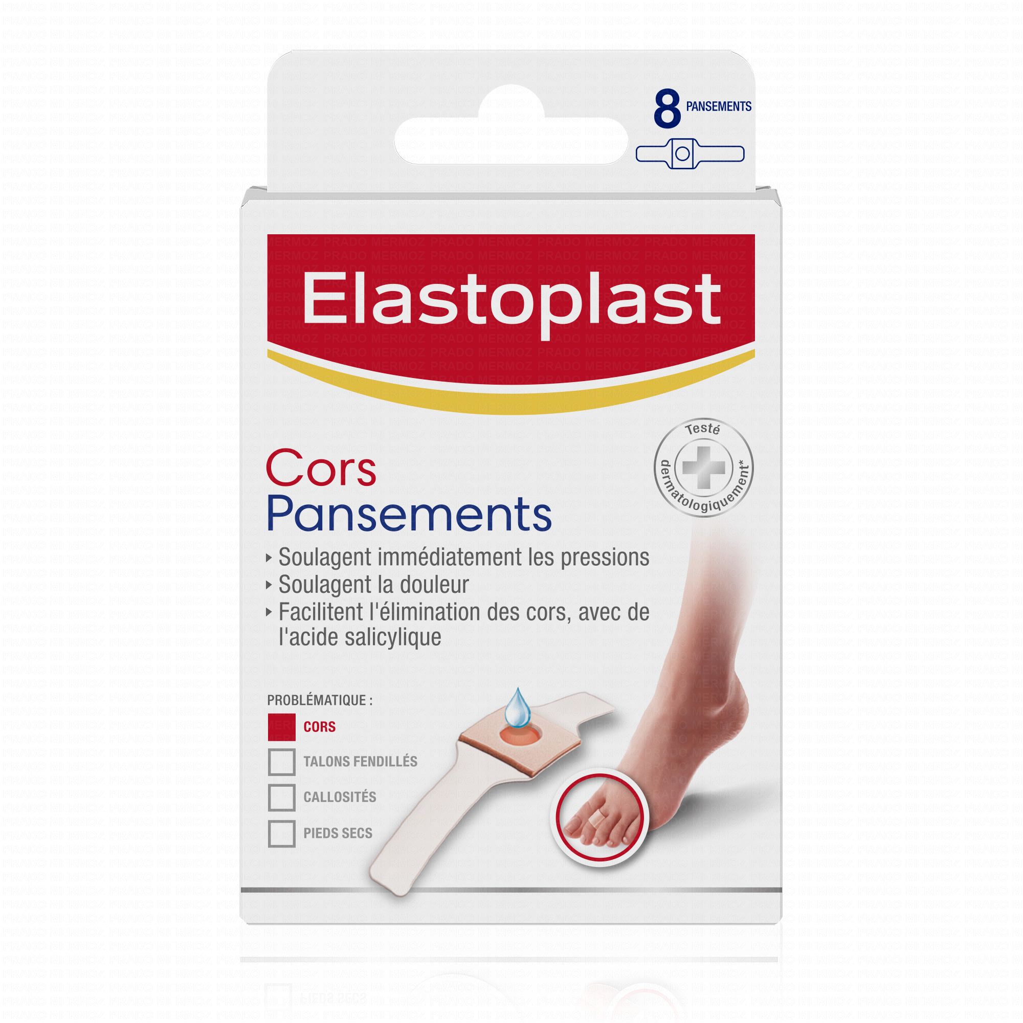 ELASTOPLAST Pieds Pansements cors x 8 Parapharmacie Prado Mermoz