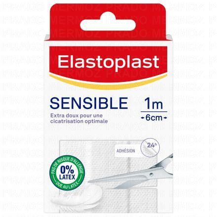 ELASTOPLAST Sensible - Pansements 1m x 6cm