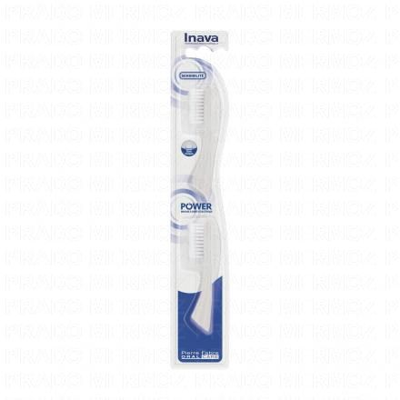 INAVA Power - Recharges tête brosse à dent x2 (souple)