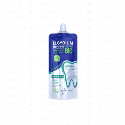 ELGYDIUM Dents sensibles - Dentifrice éco conçu certifié Bio 100 ml