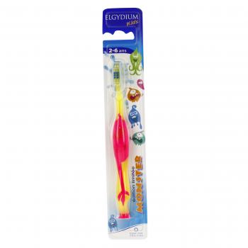 ELGYDIUM Kids brosse à dents 2-6ans edition limitée monster une brosse à dent elgydium monster sous blister