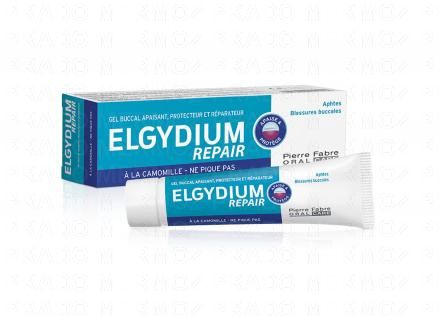 ELGYDIUM Repair Gel buccale irritations et lésions buccales 15ml