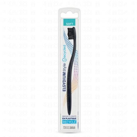 ELGYDIUM Style Recycled – Brosse à dents en plastique recyclé