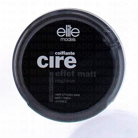 ELITE Cire coiffante effet met réglisse 40g