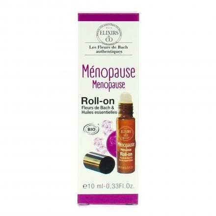 ELIXIRS & CO Les fleurs de Bach authentiques Ménopause bio roll-on 10 ml