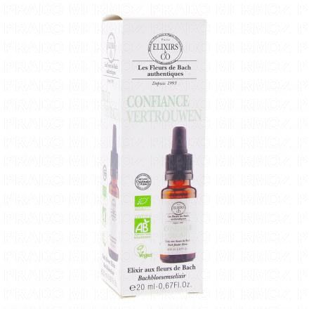 ELIXIRS & CO Fleur de Bach composition confiance bio 20ml