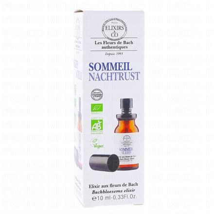 ELIXIRS & CO Fleur de Bach composition sommeil bio (10ml)