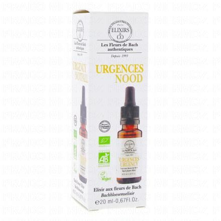 ELIXIRS & CO Fleur de Bach composition urgences bio 20ml