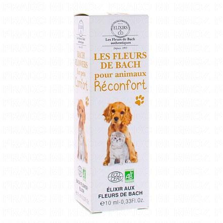 ELIXIRS & CO Les Fleurs De Bach - Spray réconfort pour animaux bio 10ml 2