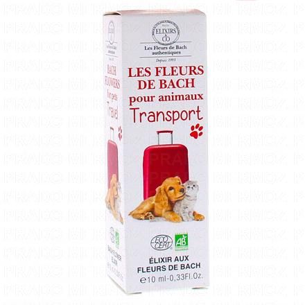 ELIXIRS & CO Les Fleurs De Bach - Spray transport pour animaux bio 10ml 2