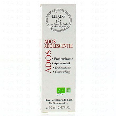 ELIXIRS & CO Les Fleurs de Bach authentiques Ados flacon 20ml