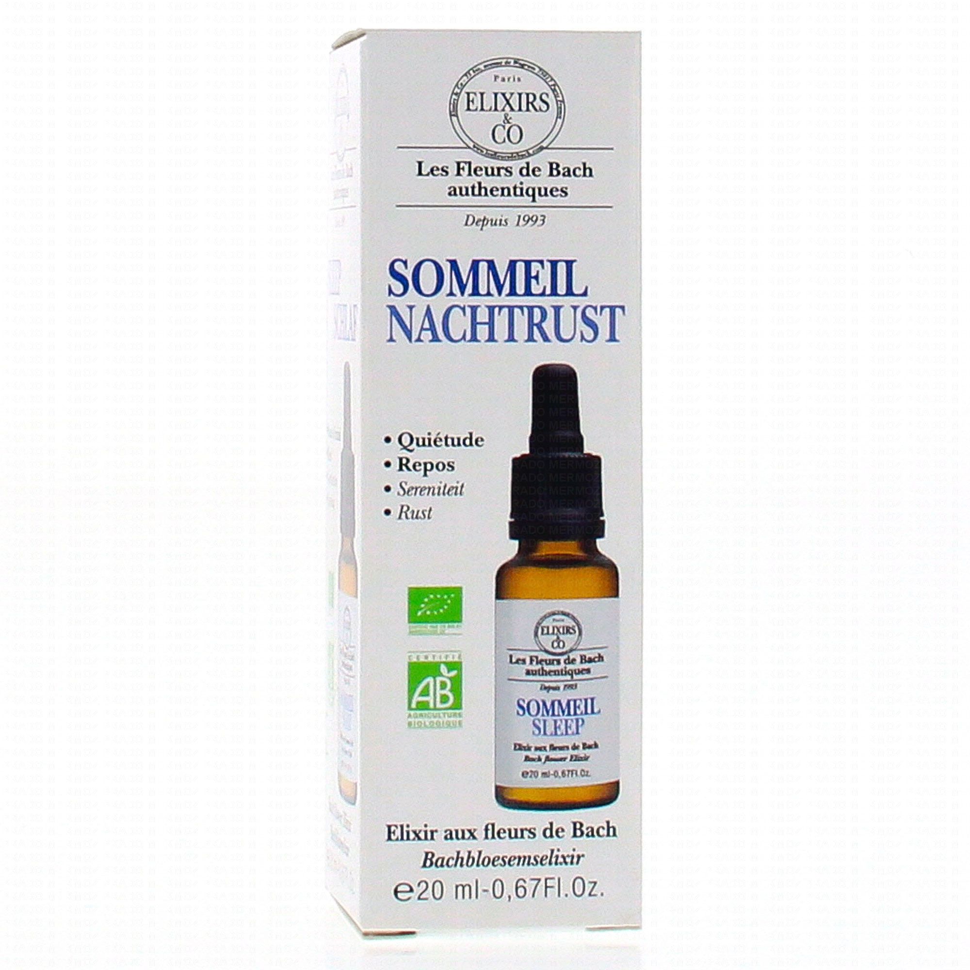 Fleur de bach pour sommeil