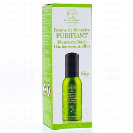 ELIXIRS & CO Les Fleurs de bach authentiques - Brume de bien-être purifiant bio 30ml