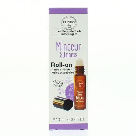 ELIXIRS & CO Les Fleurs de bach authentiques Minceur bio Roll-on 10 ml